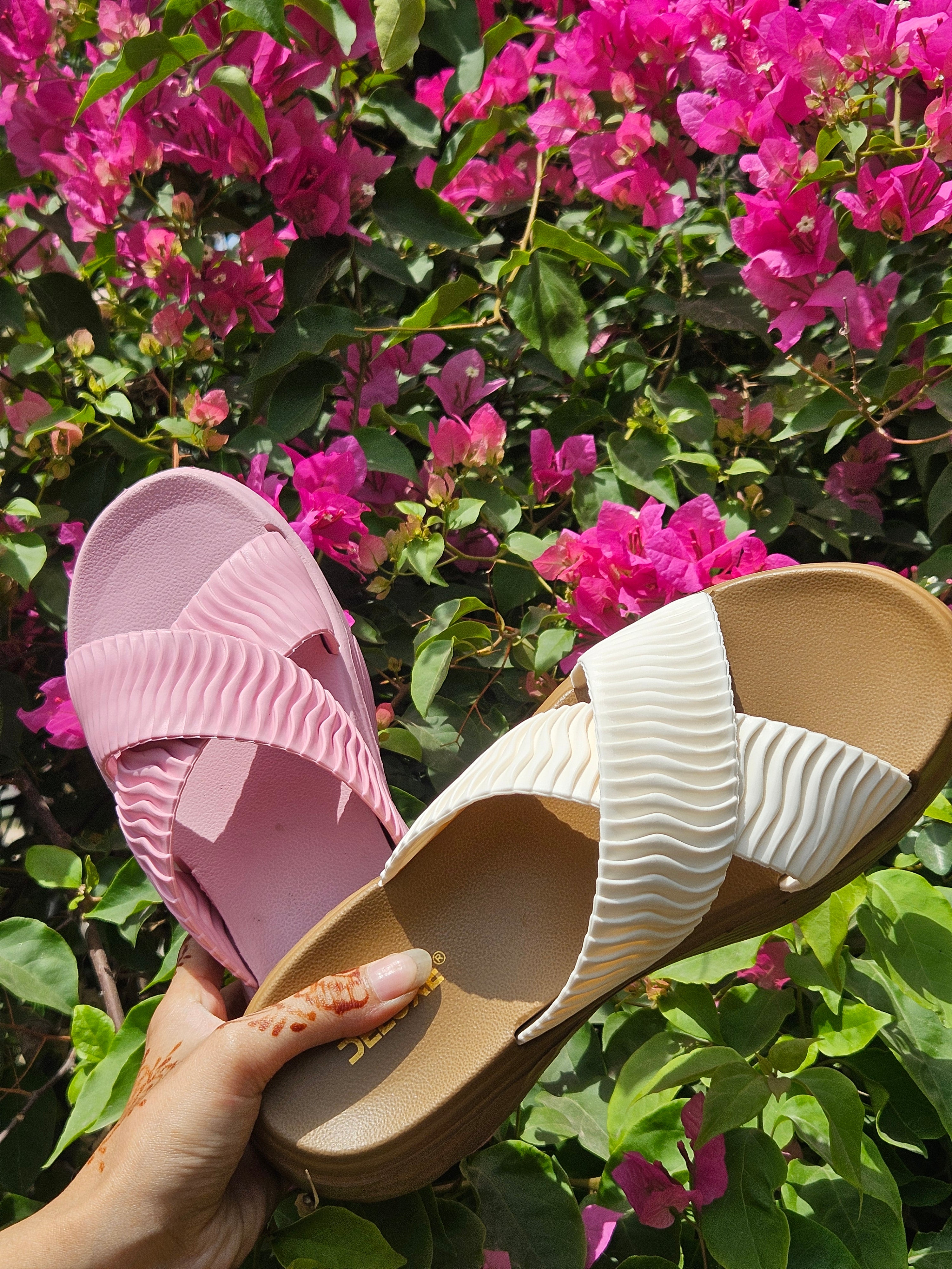 Bounce Sole Slides by - Foot Flex