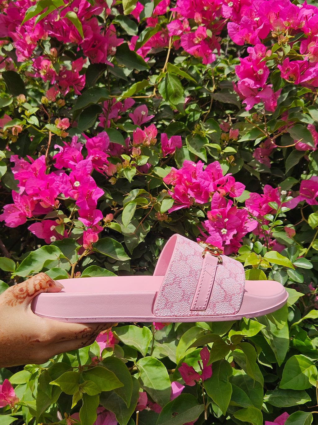 Flora Charm Slides by - Foot Flex