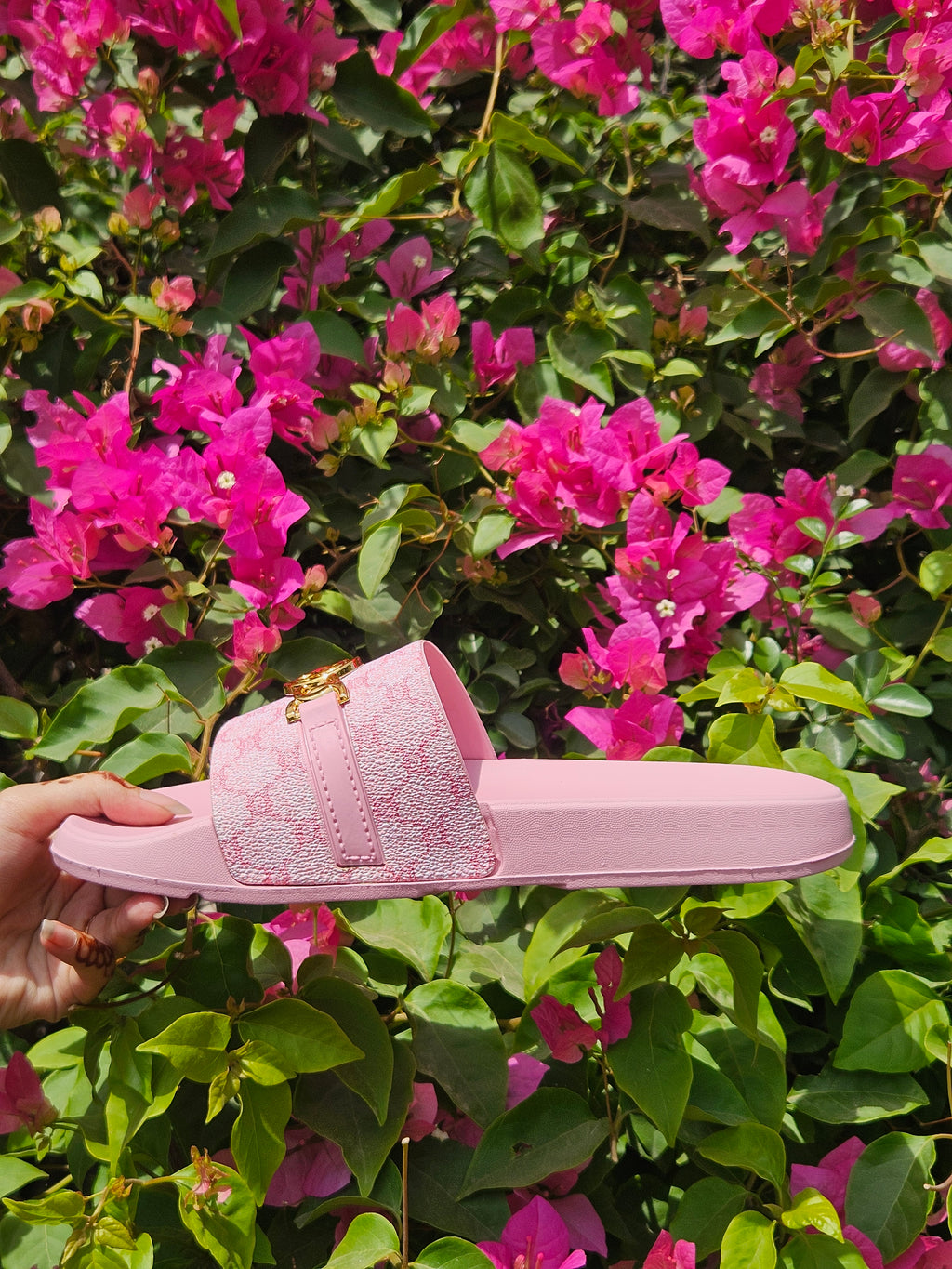 Flora Charm Slides by - Foot Flex