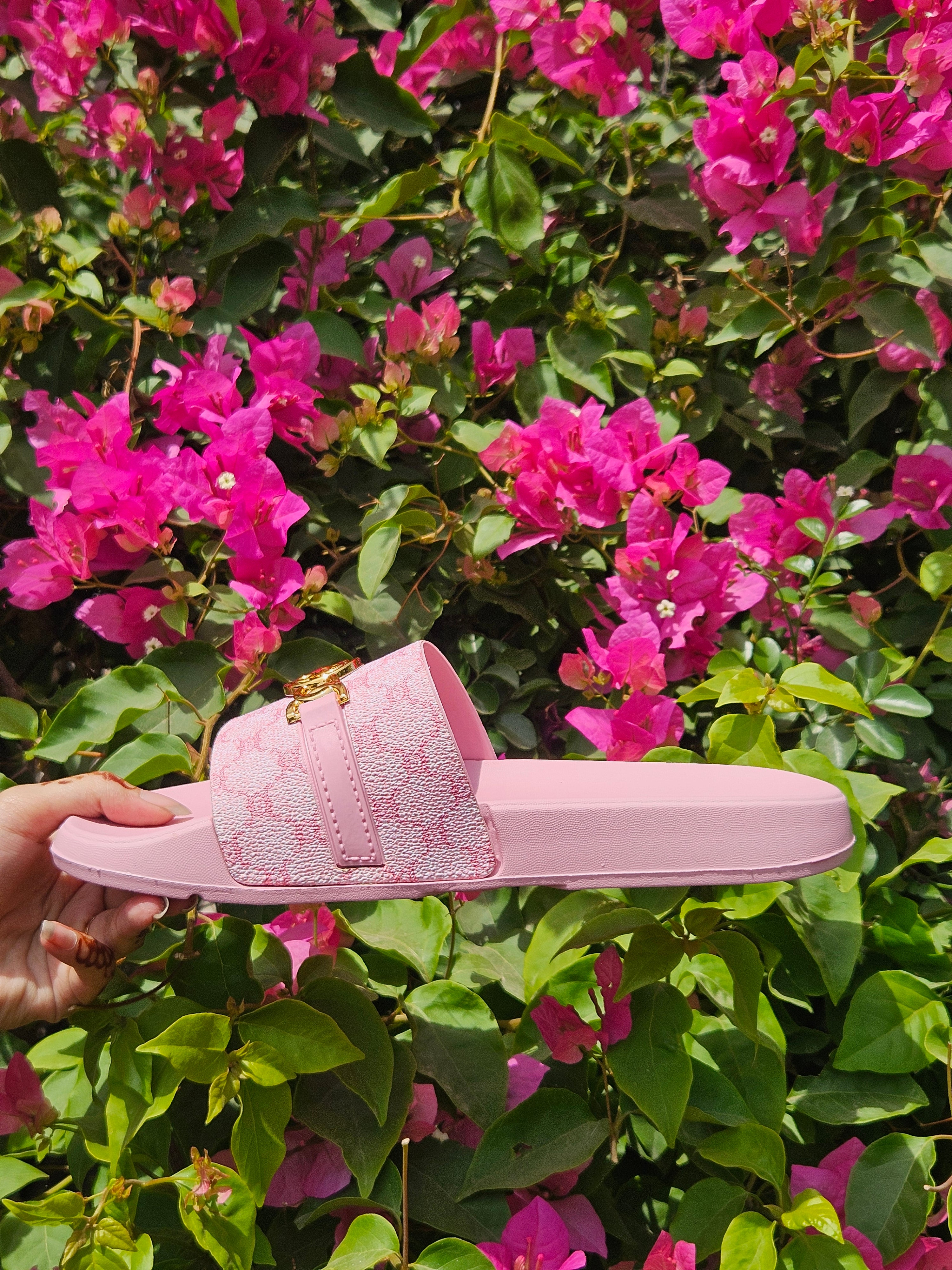 Flora Charm Slides by - Foot Flex